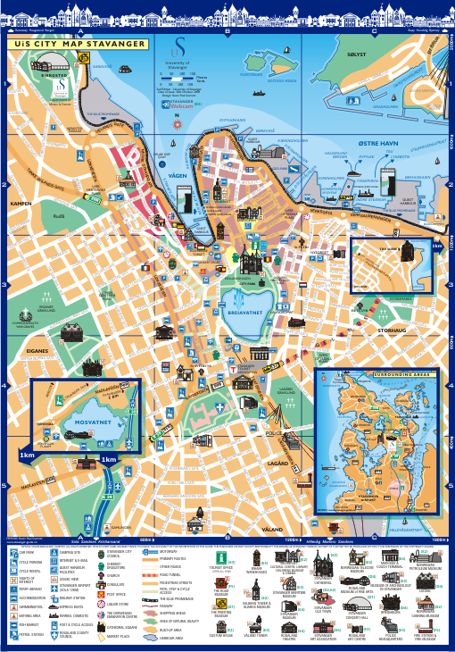 UiS City Map Stavanger